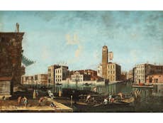 Detailabbildung: Michele Giovanni Marieschi, 1696/1710 – 1743 Venedig 